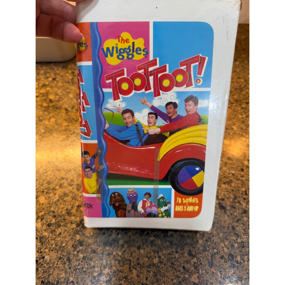 The Wiggles wiggle time VHS Video Tape‎ 1999 Wiggle Time #2501 40 Min Ages 3+